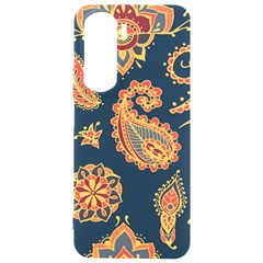 Bright-seamless-pattern-with-paisley-mehndi-elements-hand-drawn-wallpaper-with-floral-traditional-in Samsung Galaxy S24 Plus 6 7 Inch Black Tpu Uv Case