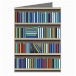 Bookshelf Greeting Card Left