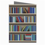 Bookshelf Greeting Card Right