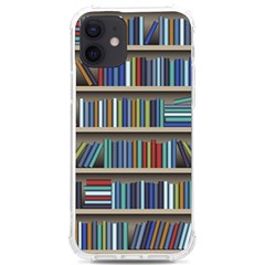 Bookshelf Iphone 12/12 Pro Tpu Uv Print Case by Ket1n9