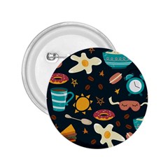 Seamless-pattern-with-breakfast-symbols-morning-coffee 2 25  Buttons by Ket1n9