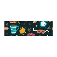 Seamless-pattern-with-breakfast-symbols-morning-coffee Sticker (Bumper)