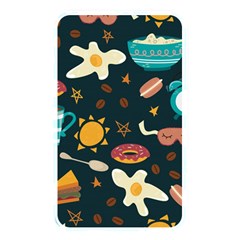 Seamless-pattern-with-breakfast-symbols-morning-coffee Memory Card Reader (Rectangular)