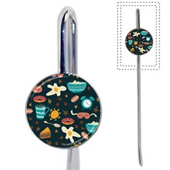 Seamless-pattern-with-breakfast-symbols-morning-coffee Book Mark