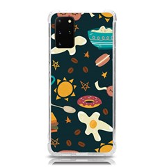 Seamless-pattern-with-breakfast-symbols-morning-coffee Samsung Galaxy S20 Plus 6.7 Inch TPU UV Case