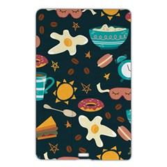 Seamless-pattern-with-breakfast-symbols-morning-coffee Name Card Style USB Flash Drive