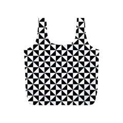 Triangle-pattern-simple-triangular Full Print Recycle Bag (s) by Ket1n9