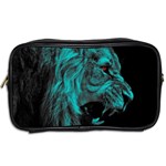 Angry Male Lion Predator Carnivore Toiletries Bag (Two Sides) Back