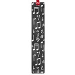 Chalk Music Notes Signs Seamless Pattern Large Book Marks Front