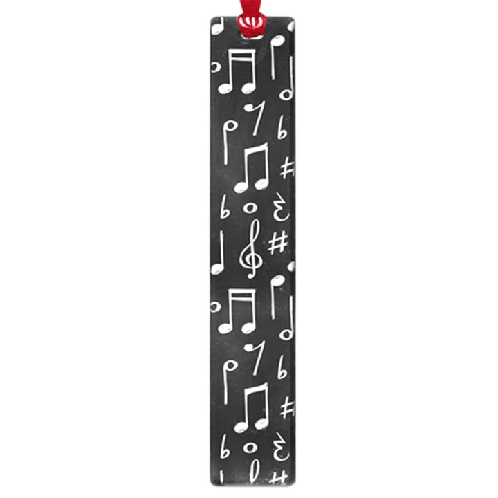 Chalk Music Notes Signs Seamless Pattern Large Book Marks