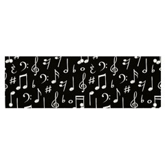 Chalk Music Notes Signs Seamless Pattern Banner And Sign 6  X 2  by Ravend