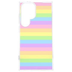 Cute Pastel Rainbow Stripes Samsung Galaxy S24 Plus 6 7 Inch Tpu Uv Case by Ket1n9