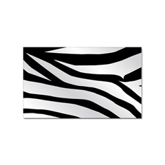 White Tiger Skin Sticker Rectangular (10 Pack) by Ket1n9