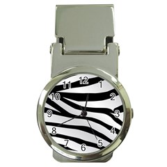 White Tiger Skin Money Clip Watches by Ket1n9