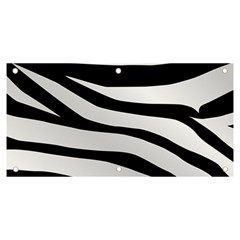 White Tiger Skin Banner And Sign 6  X 3  by Ket1n9