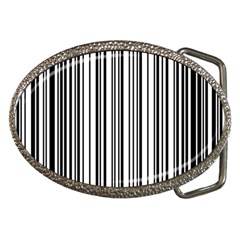 Barcode Pattern Belt Buckles