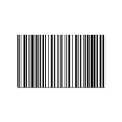 Barcode Pattern Sticker Rectangular (10 pack)