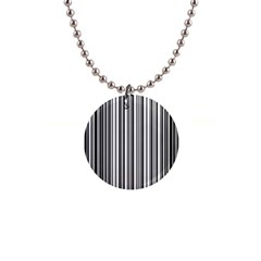 Barcode Pattern 1  Button Necklace