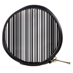 Barcode Pattern Mini Makeup Bag