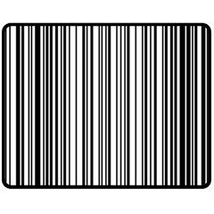 Barcode Pattern Fleece Blanket (Medium)