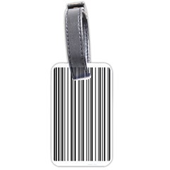 Barcode Pattern Luggage Tag (one side)