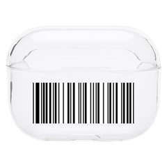 Barcode Pattern Hard PC AirPods Pro Case