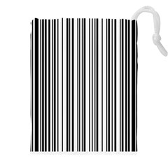 Barcode Pattern Drawstring Pouch (4XL)