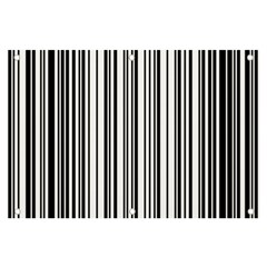 Barcode Pattern Banner and Sign 6  x 4 