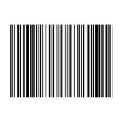 Barcode Pattern Crystal Sticker (A4)