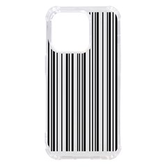 Barcode Pattern iPhone 14 Pro TPU UV Print Case