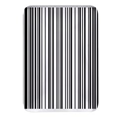 Barcode Pattern Rectangular Glass Fridge Magnet (4 pack)