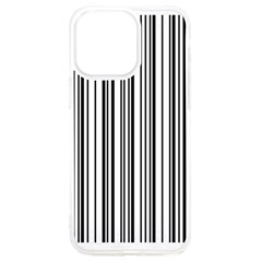 Barcode Pattern iPhone 15 Pro Max TPU UV Print Case