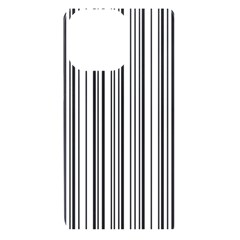 Barcode Pattern iPhone 15 Pro Max Black UV Print PC Hardshell Case