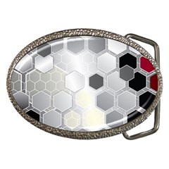 Honeycomb Pattern Belt Buckles by Ket1n9