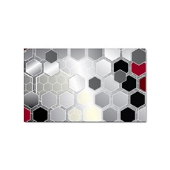 Honeycomb Pattern Sticker Rectangular (100 Pack) by Ket1n9