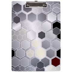 Honeycomb Pattern A4 Acrylic Clipboard by Ket1n9