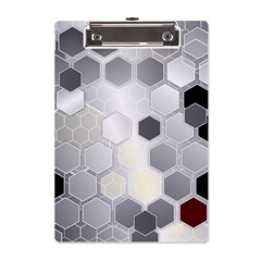 Honeycomb Pattern A5 Acrylic Clipboard by Ket1n9