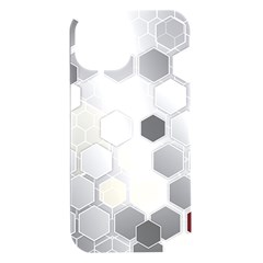 Honeycomb Pattern Iphone 15 Plus Black Uv Print Pc Hardshell Case