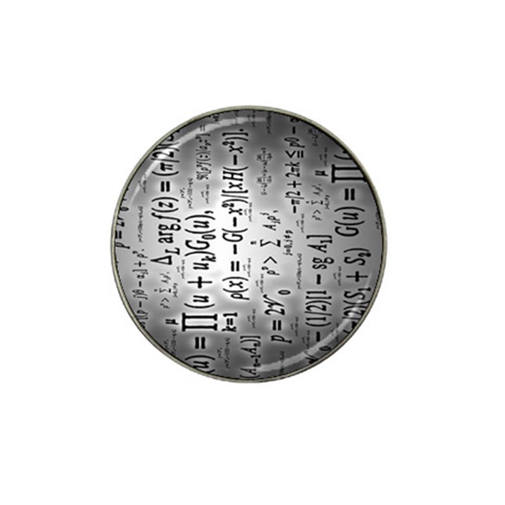 Science Formulas Hat Clip Ball Marker