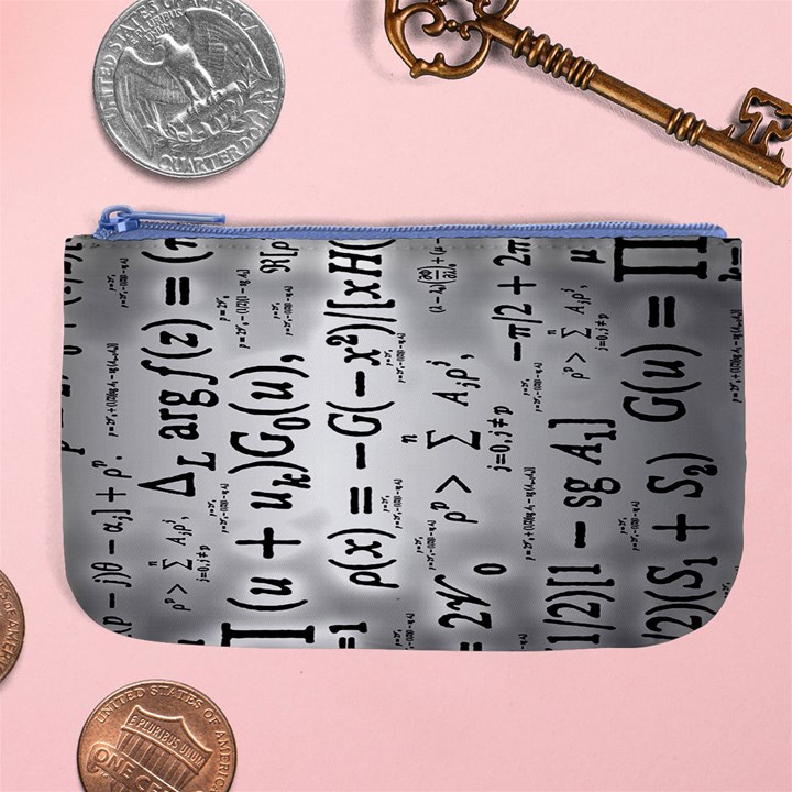 Science Formulas Large Coin Purse