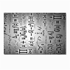 Science Formulas Postcards 5  X 7  (pkg Of 10) by Ket1n9