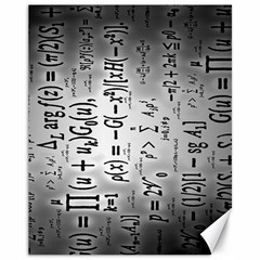 Science Formulas Canvas 11  X 14  by Ket1n9