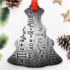 Science Formulas Ornament (christmas Tree) 