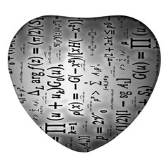 Science Formulas Heart Glass Fridge Magnet (4 Pack) by Ket1n9