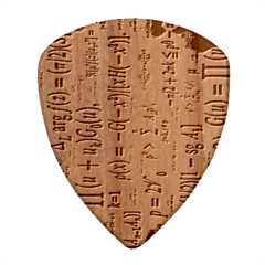 Science Formulas Wood Guitar Pick (set Of 10)