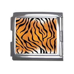 Tiger Skin Pattern Mega Link Italian Charm (18mm)