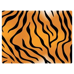 Tiger Skin Pattern Two Sides Premium Plush Fleece Blanket (baby Size) by Ket1n9