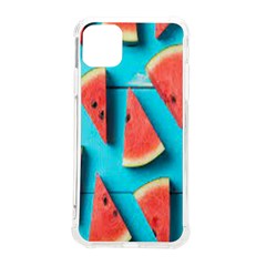 Watermelon Blue Background Iphone 11 Pro Max 6 5 Inch Tpu Uv Print Case