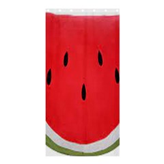 Watermelon Pillow Fluffy Shower Curtain 36  X 72  (stall)  by Azkajaya