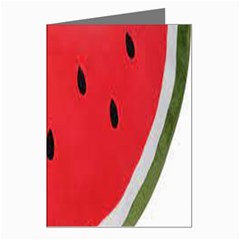 Watermelon Pillow Fluffy Greeting Cards (pkg Of 8)